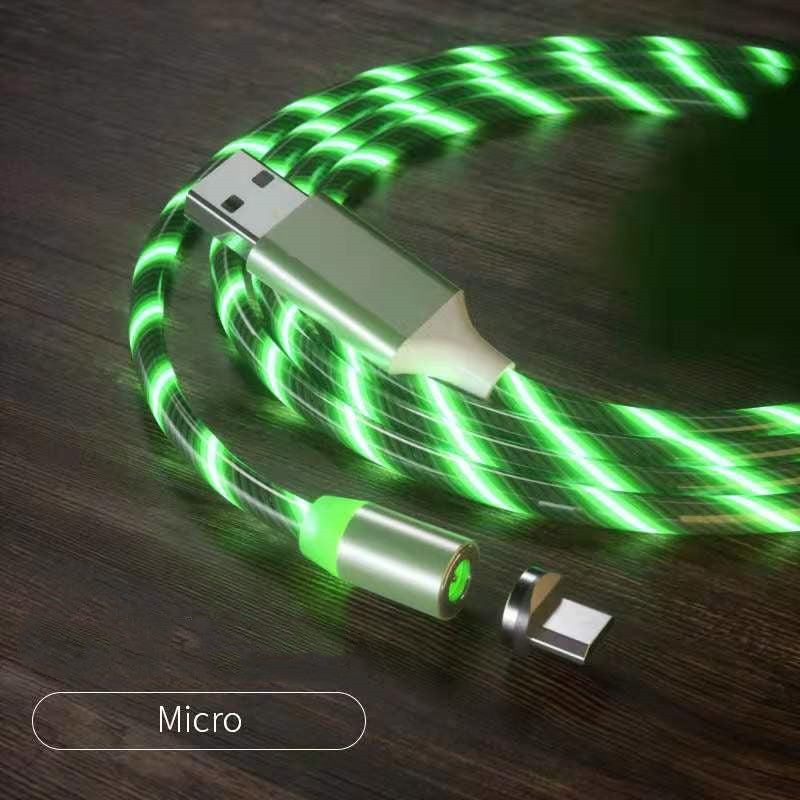 Magnetic Charging Cable Streamer Fast Charging Cable Lighting Micro USB Cable LED Magnet Charger Type-C Cable Magnetic Charging Cable Streamer Fast Charging Cable Lighting Micro USB Cable LED Magnet Charger Type-C Cable